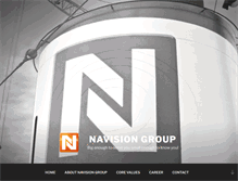 Tablet Screenshot of navisiongroup.com